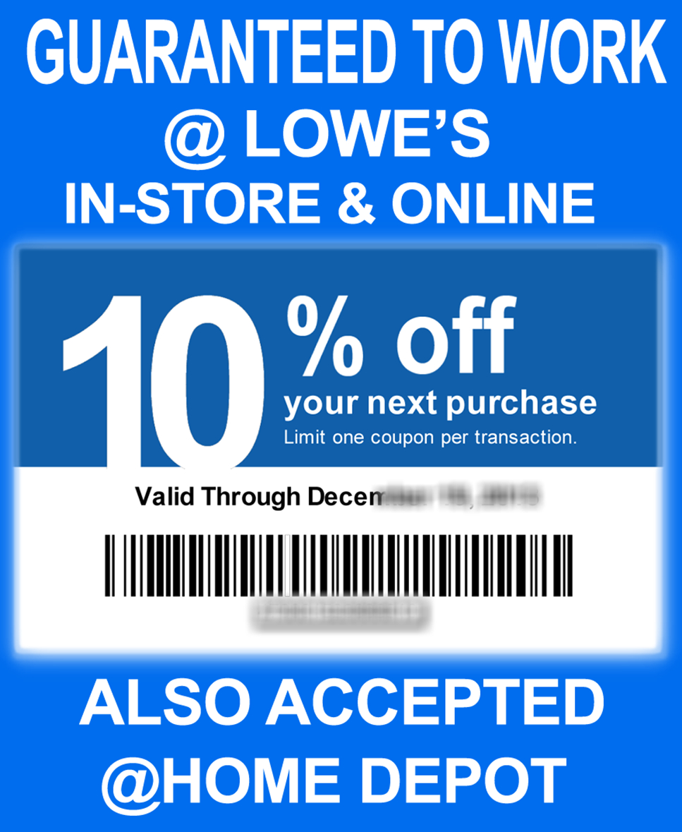 Lowe&amp;#039;s Coupons &amp;amp; Promo Codes – Using Some Elbow Grease Along With A - Free Printable Lowes Coupons