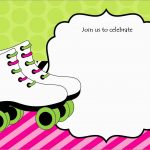 Luxury Skating Party Invitation Template Free | Best Of Template   Free Printable Skateboard Birthday Party Invitations
