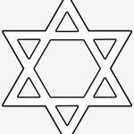 Magen David Png, Jewish Star Png Image With Transparent   Star Of   Star Of David Template Free Printable
