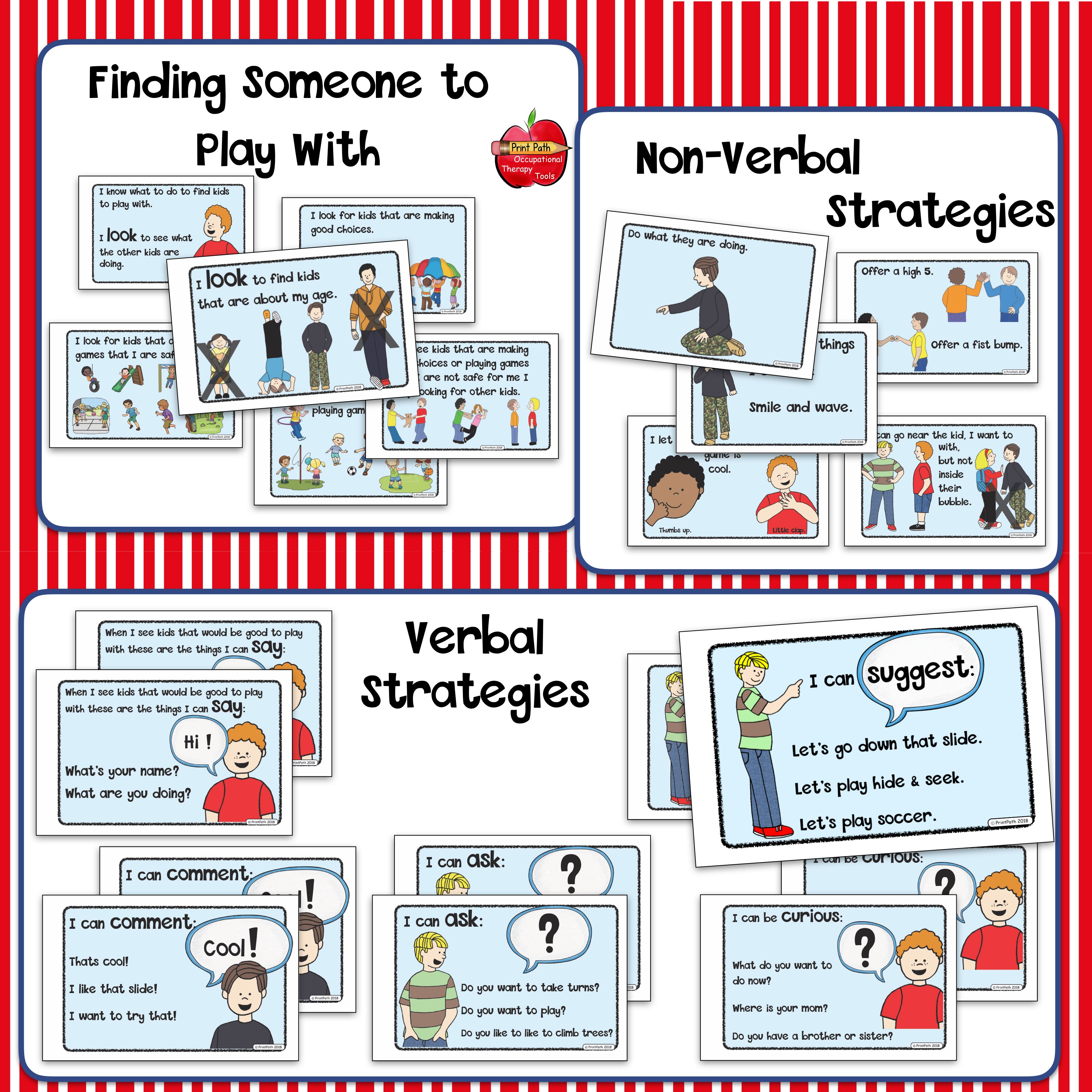 Free Printable Social Stories Making Friends Free Printable