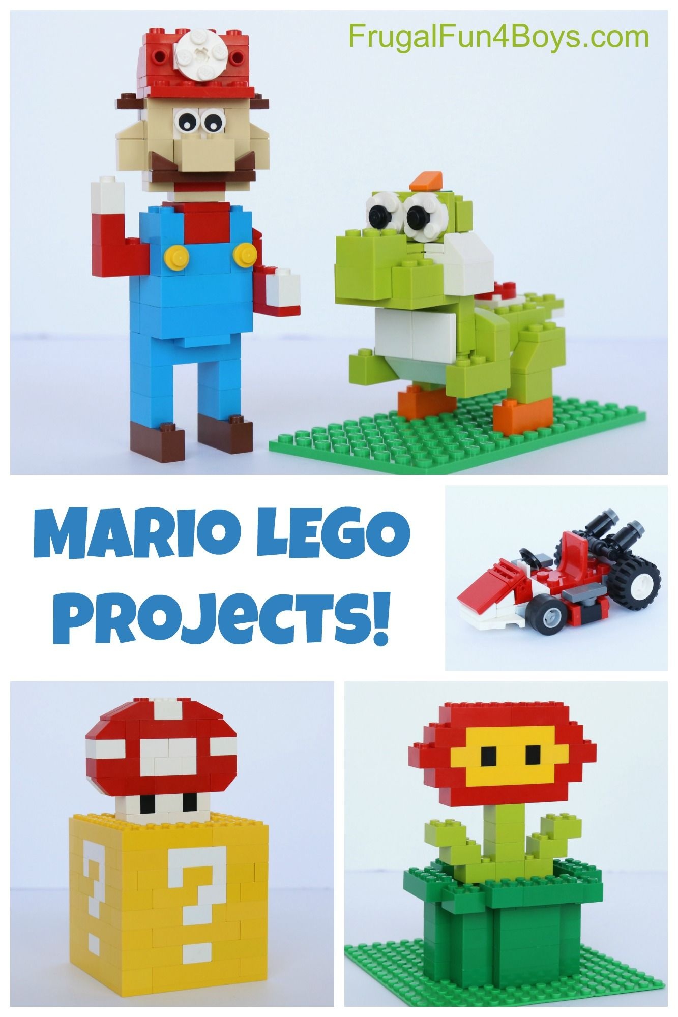Mario Lego Projects With Building Instructions | Frugal Fun For Boys - Free Printable Lego Instructions