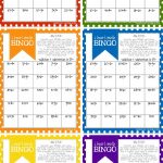 Math Bingo Printable For Kids   Free | Math Activities | Math Bingo   Math Bingo Free Printable