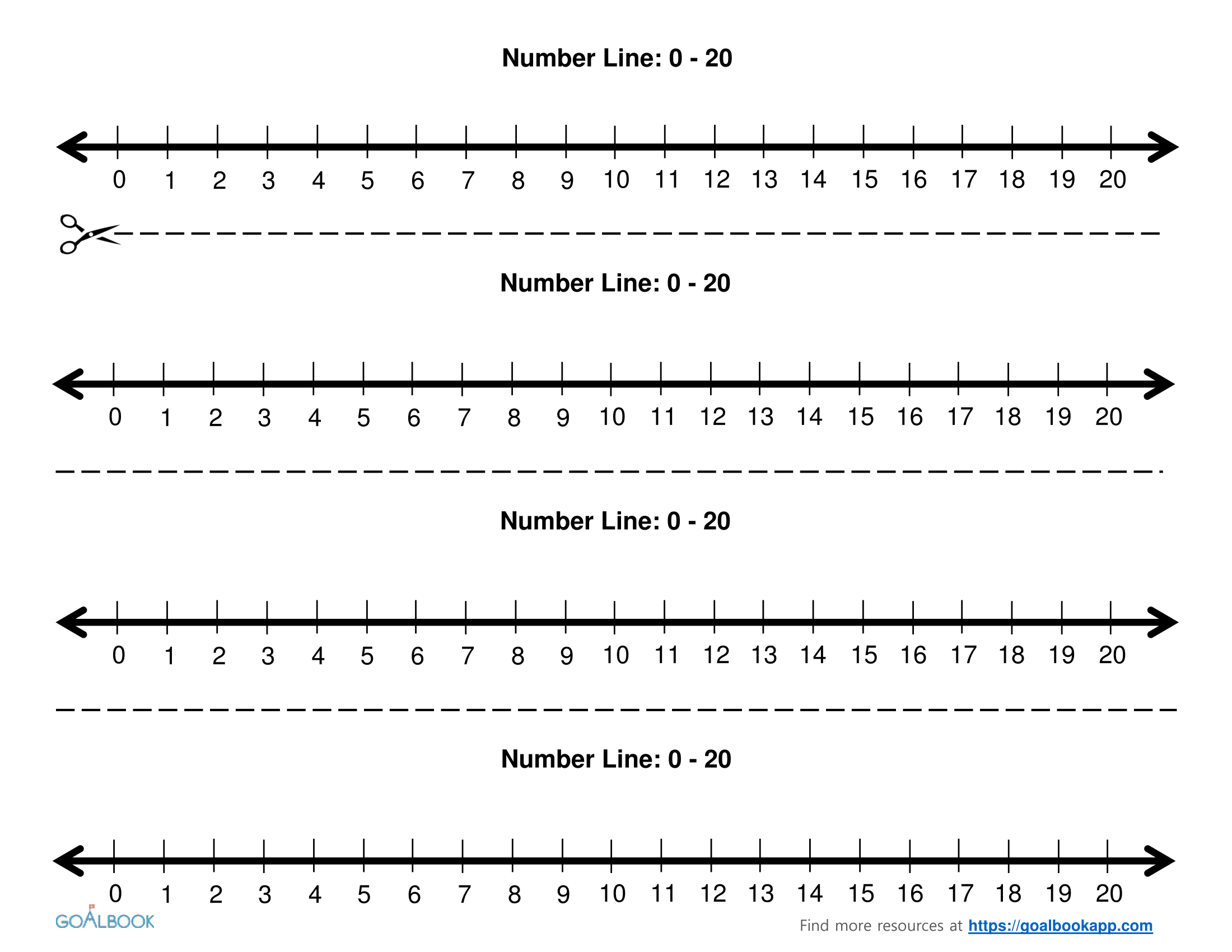 number line geometry