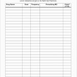 Medication List Template Free Download Cute Unique Free Printable   Free Printable Medication List Template