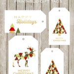 Merry And Bright Printable Gift Tags   Free Printable Christmas Gift Tags