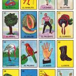 Mexican Loteria Cards The Complete Set Of 10 Tablas | Etsy   Loteria Printable Cards Free