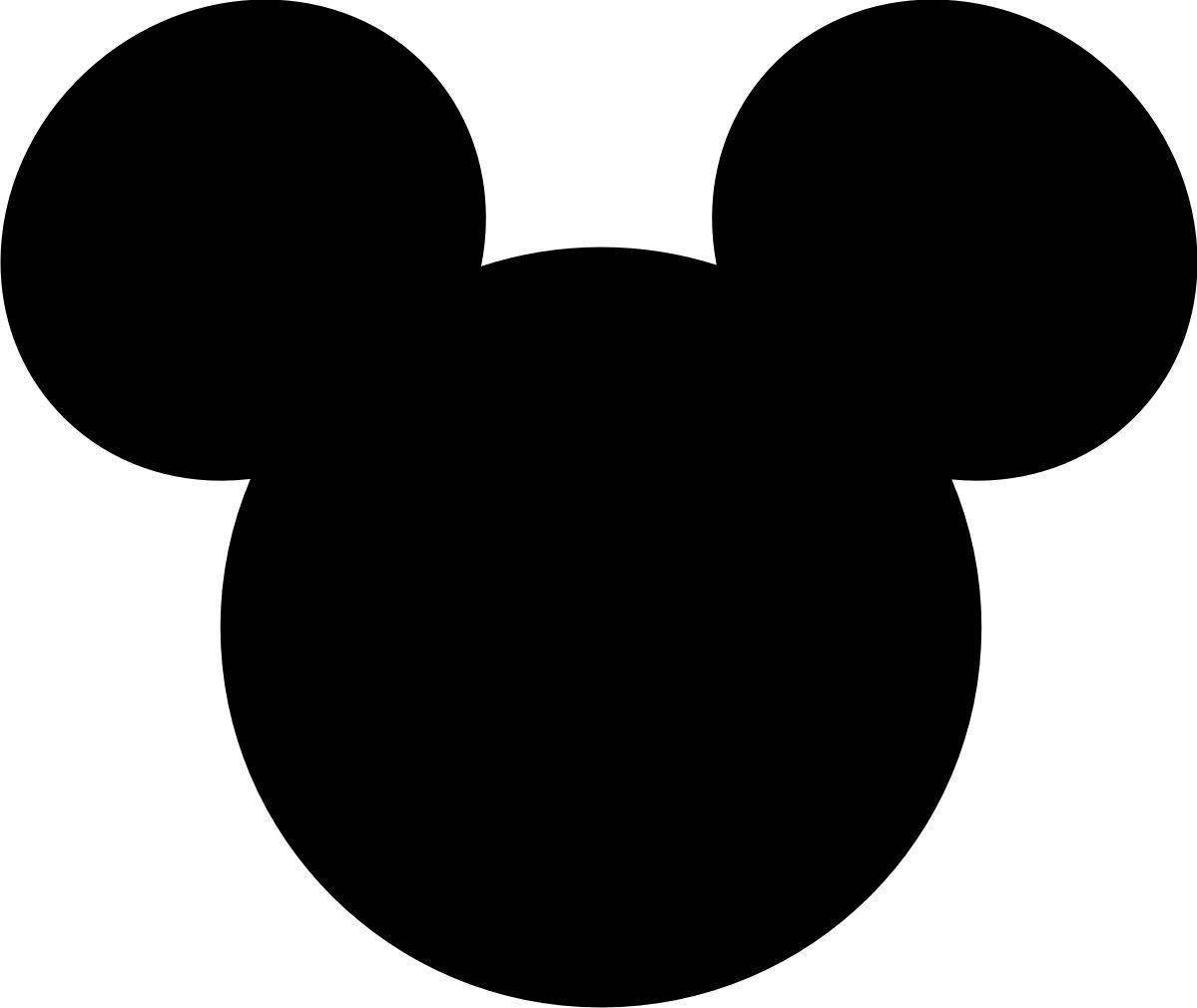 Mickey Mouse Large Printable Cutouts | Can You Guess Where We Are - Free Printable Mickey Mouse Head