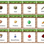 Minecraft Birthday Party Food Labels. Free Printable! Now With   Free Printable Minecraft Food Labels