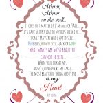 Mirror, Mirror On The Wall Poem Printable – The Pinterested Parent   Free Printable Mirrored Numbers