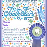 Modern Tooth Fairy Certificates | Rooftop Post Printables   Free Printable Tooth Fairy Certificate