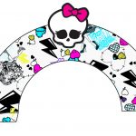 Monster High: Free Printable Cupcake Toppers And Wrappers.   Oh My   Monster High Cupcake Toppers Printable Free