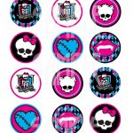 Monster High Logo Skull Monster High Logo Printable | Tattoo Ideas   Monster High Cupcake Toppers Printable Free