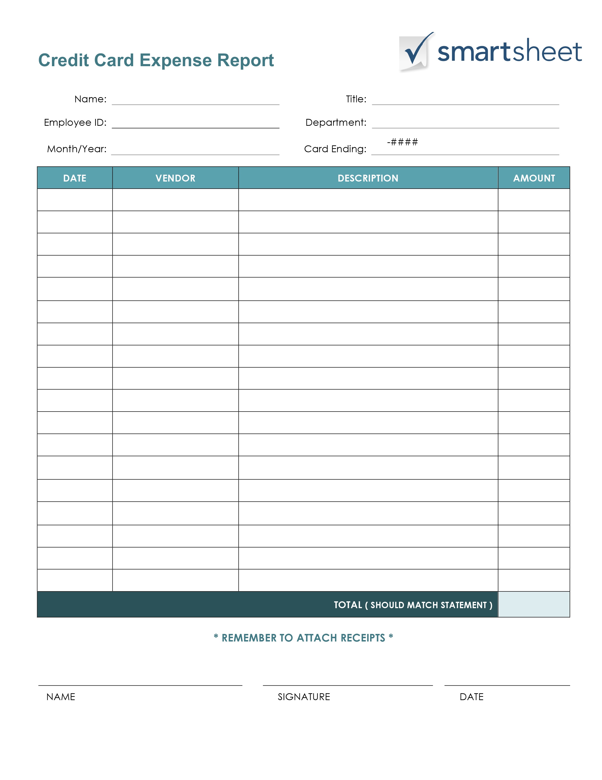 business monthly expenses