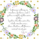 Mother's Day Poem And Free Printables | Make N Take | Mothers Day   Free Printable Mothers Day Poems