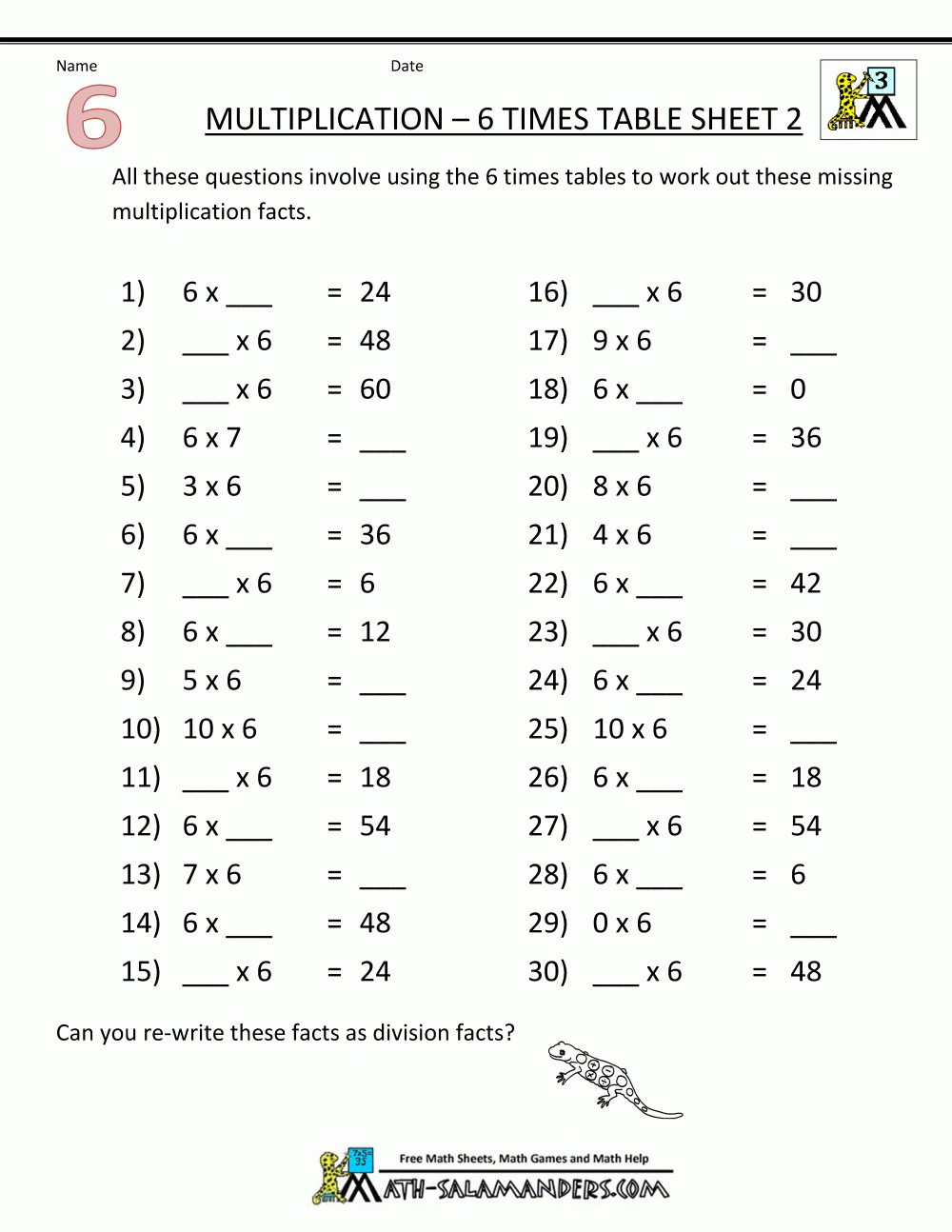 7th Grade Math Worksheets Printable