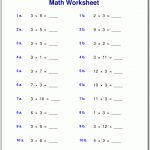 Multiplication Worksheets For Grade 3   Free Printable Multiplication Worksheets