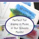 Music Quotes Posters Freebie | Literacy Counts! | Music Classroom   Free Printable Music Posters
