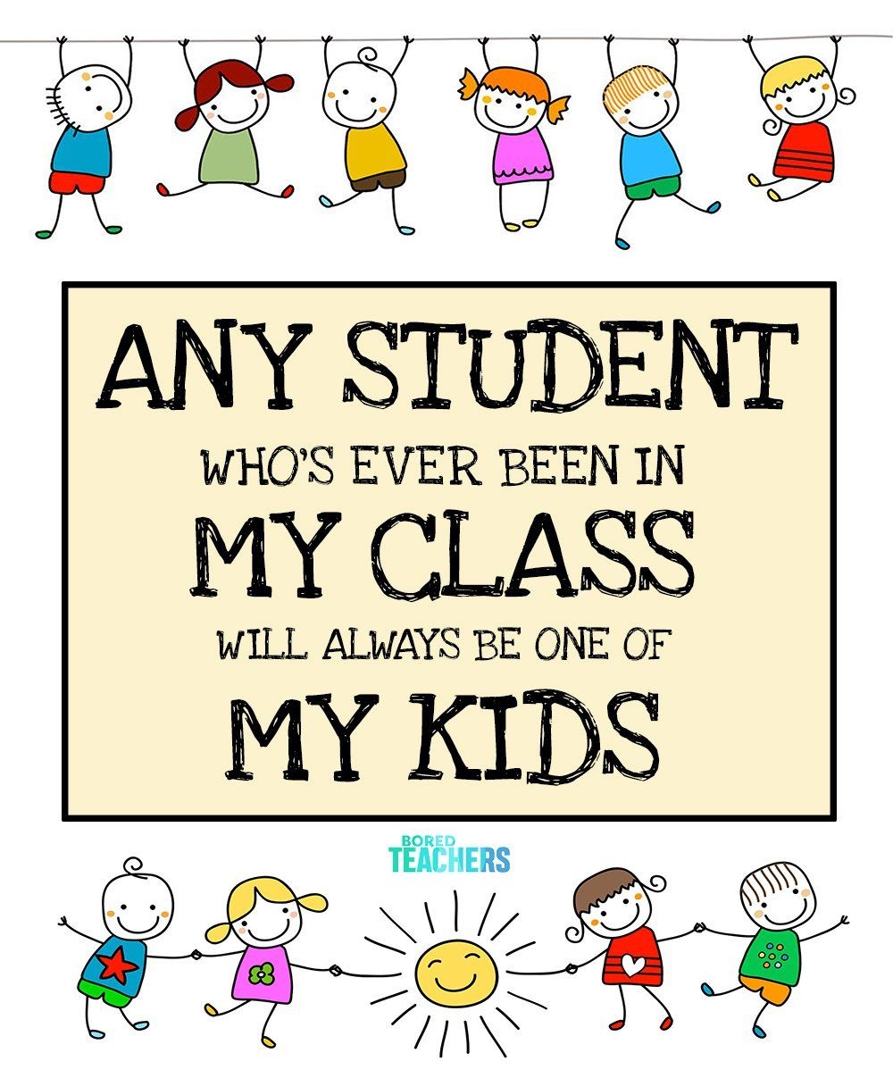 My Class, My Kids | Free Printables | Classroom Poster | Bored - Free Printable Posters For Teachers