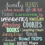 My Favorite Free Chalkboard Fonts + A Free Printable | Top Pins From   Free Printable Fonts