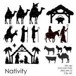 Nativity Silhouette Patterns Download | Free Download Best Nativity   Free Printable Nativity Silhouette