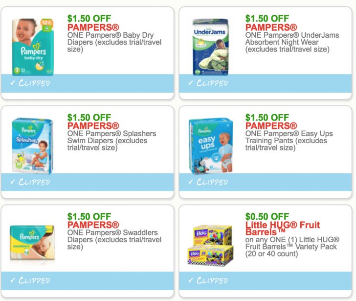 Free Printable Coupons For Pampers Pull Ups