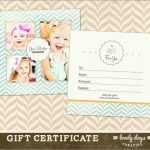 New Photography Gift Certificate Template Free | Best Of Template   Free Printable Photography Gift Certificate Template