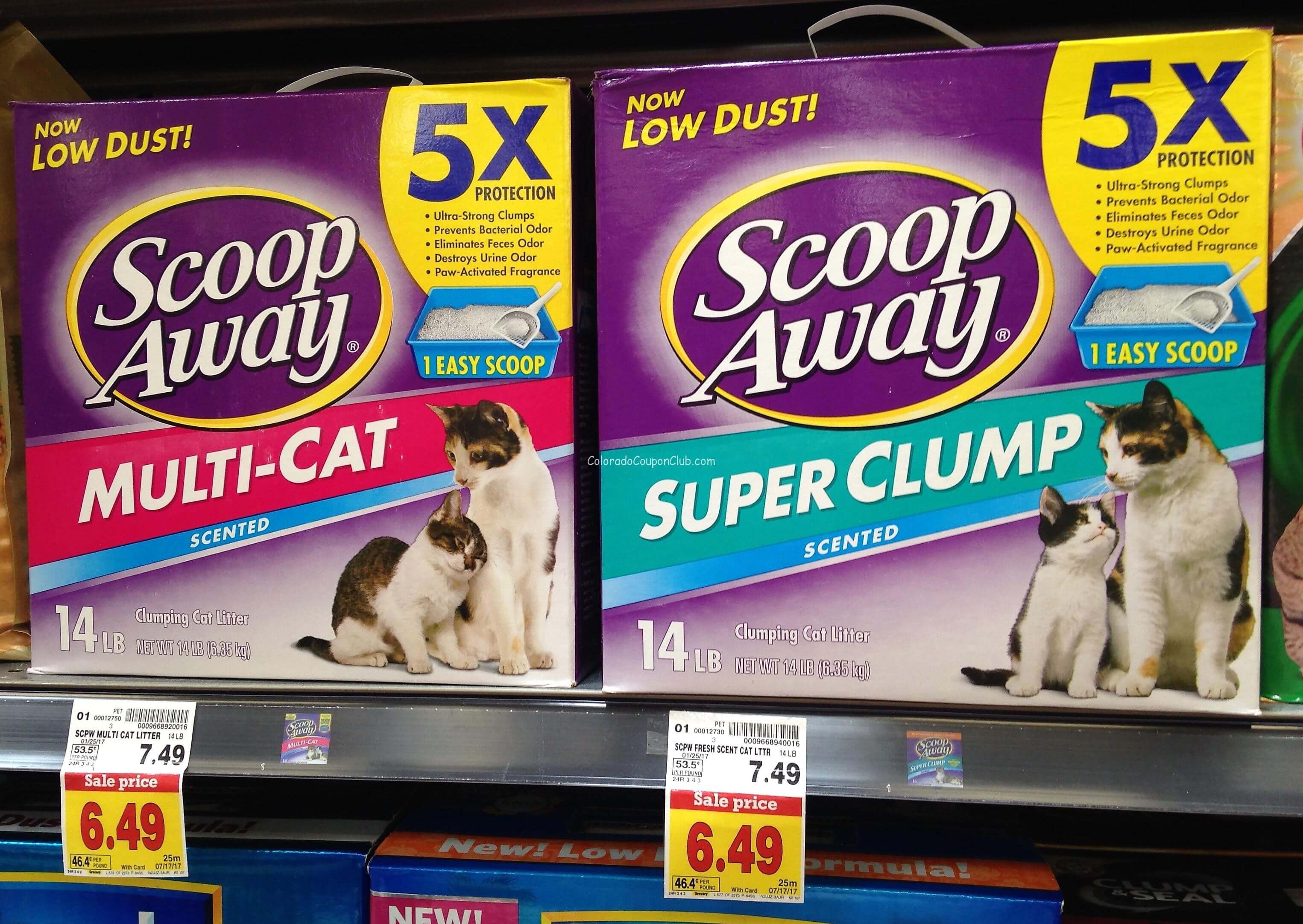 25 Unscented Clumping Cat Litter Tough Odor Control Free Of Dyes 