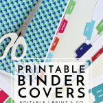 New To The Organization Toolbox: Printable Binder Covers And Tabs   Free Printable School Binder Covers