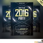 New Year Party Flyer Free Psd | Psdfreebies   Free Printable Flyers For Parties