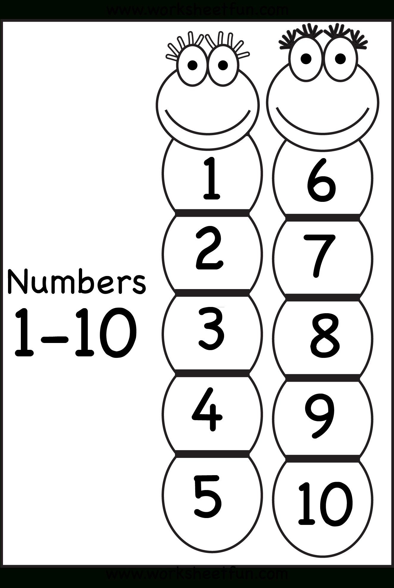 Free Printable Number Chart 1 20 Free Printable