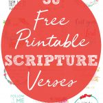 Nursery Decor Series: 36 Free Printable Scripture Verses   Free Printable Scripture Verses