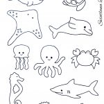 Ocean Animals Sea Animals Template | Quiet Books, Hints Tips & Ideas   Free Printable Sea Creature Templates