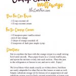 Orange Cream Meltaways Dessert Recipe And Printable | Gluten Free   Free Printable Dessert Recipes