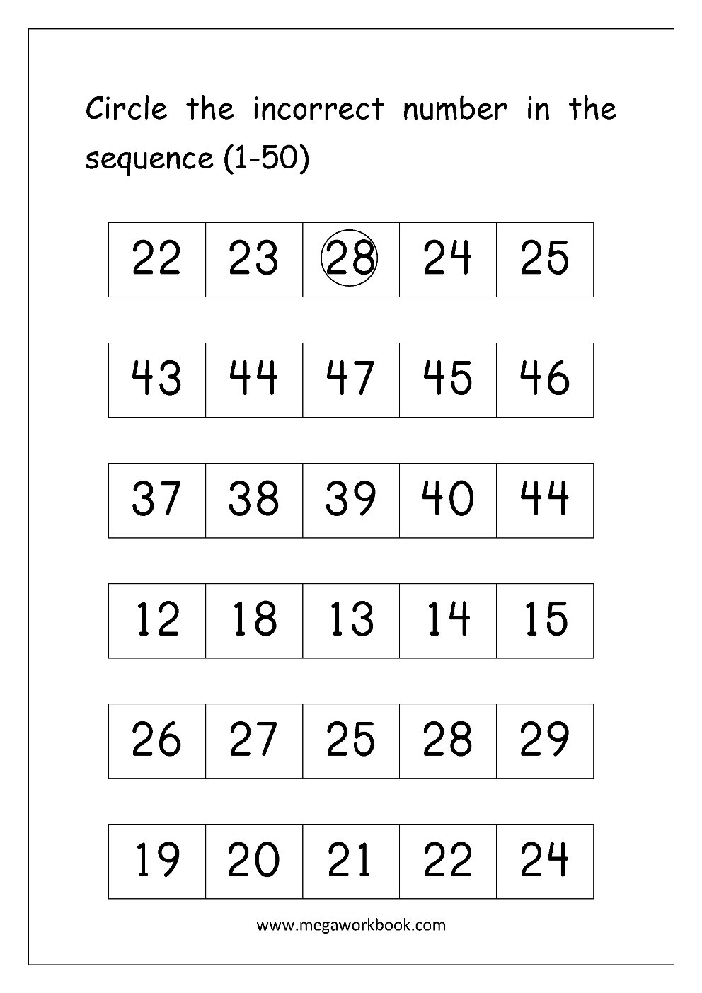Free Printable Tracing Numbers 1 50 Free Printable