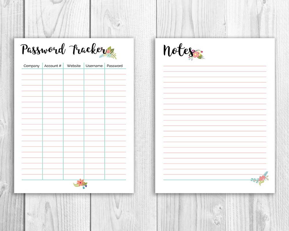 Organize Your Finances- Printable Budget Binder- Floral- A - Free Printable Budget Binder