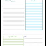 Organize Your Recipes With These Handy Recipe Page Printables   Free Printable Recipe Pages