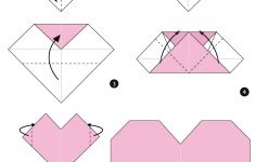 Origami Heart Instructions | Free Printable Papercraft Templates - Free ...