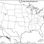 Outline Map Of The 50 Us States | Social Studies | Geography Lessons   Free Printable Outline Map Of United States