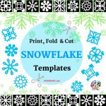 Paper Snowflakes   Christmas Holiday Arts And Crafts   December   Snowflake Template Free Printable