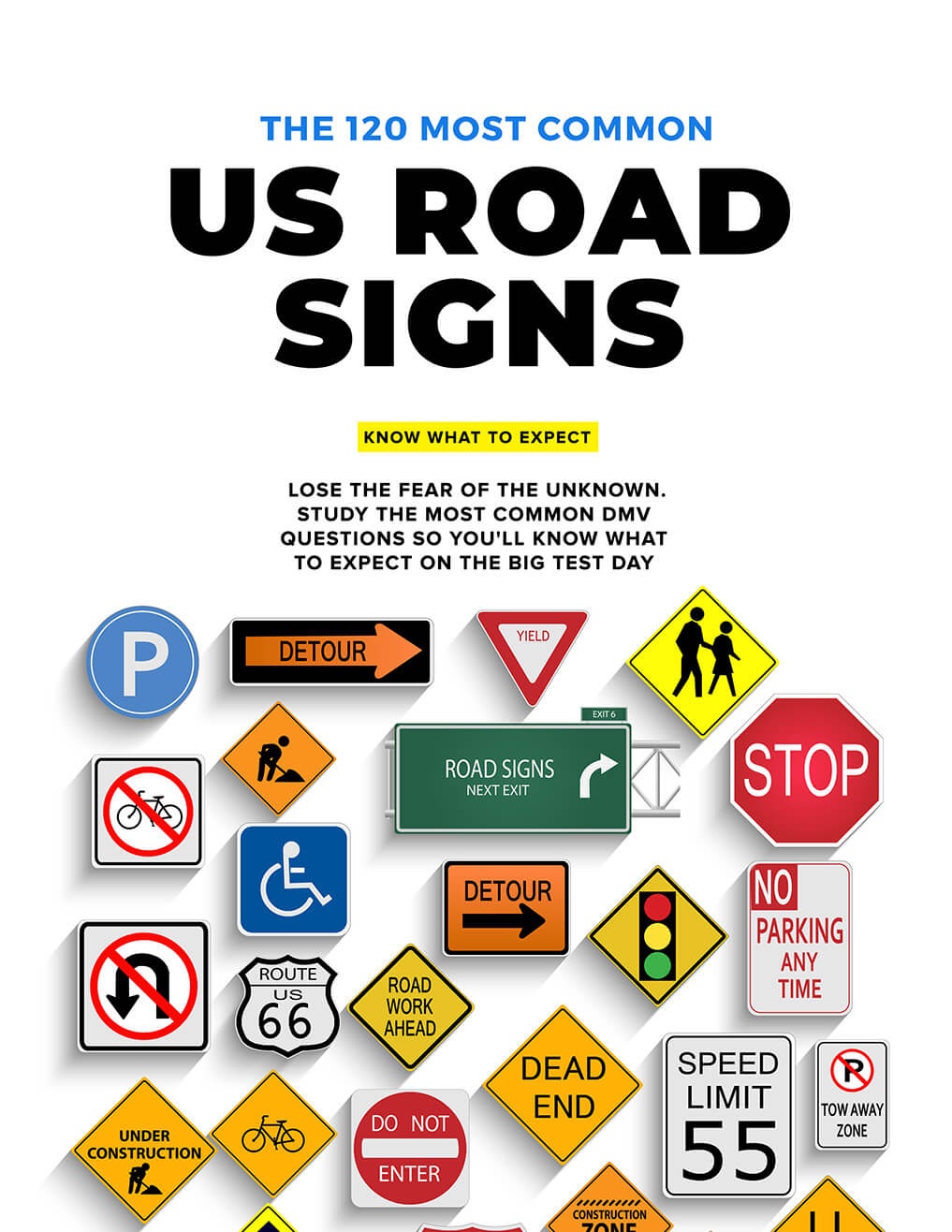 Pass Your 2019 Driving Test, Guaranteed: Driving-Tests Premium - Free Printable Testing Signs