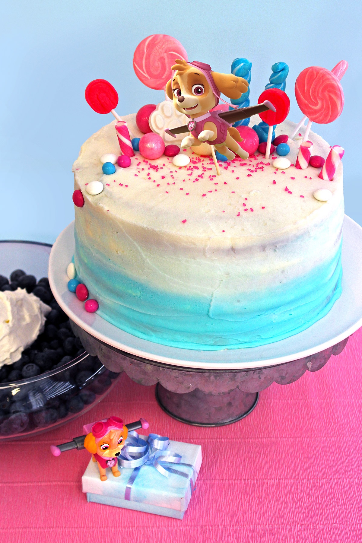 Paw Patrol Skye Birthday Cake Topper | Nickelodeon Parents - Free Printable Happy Birthday Cake Topper