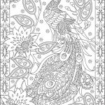 Peacock Feather Coloring Pages Colouring Adult Detailed Advanced   Free Printable Coloring Designs For Adults