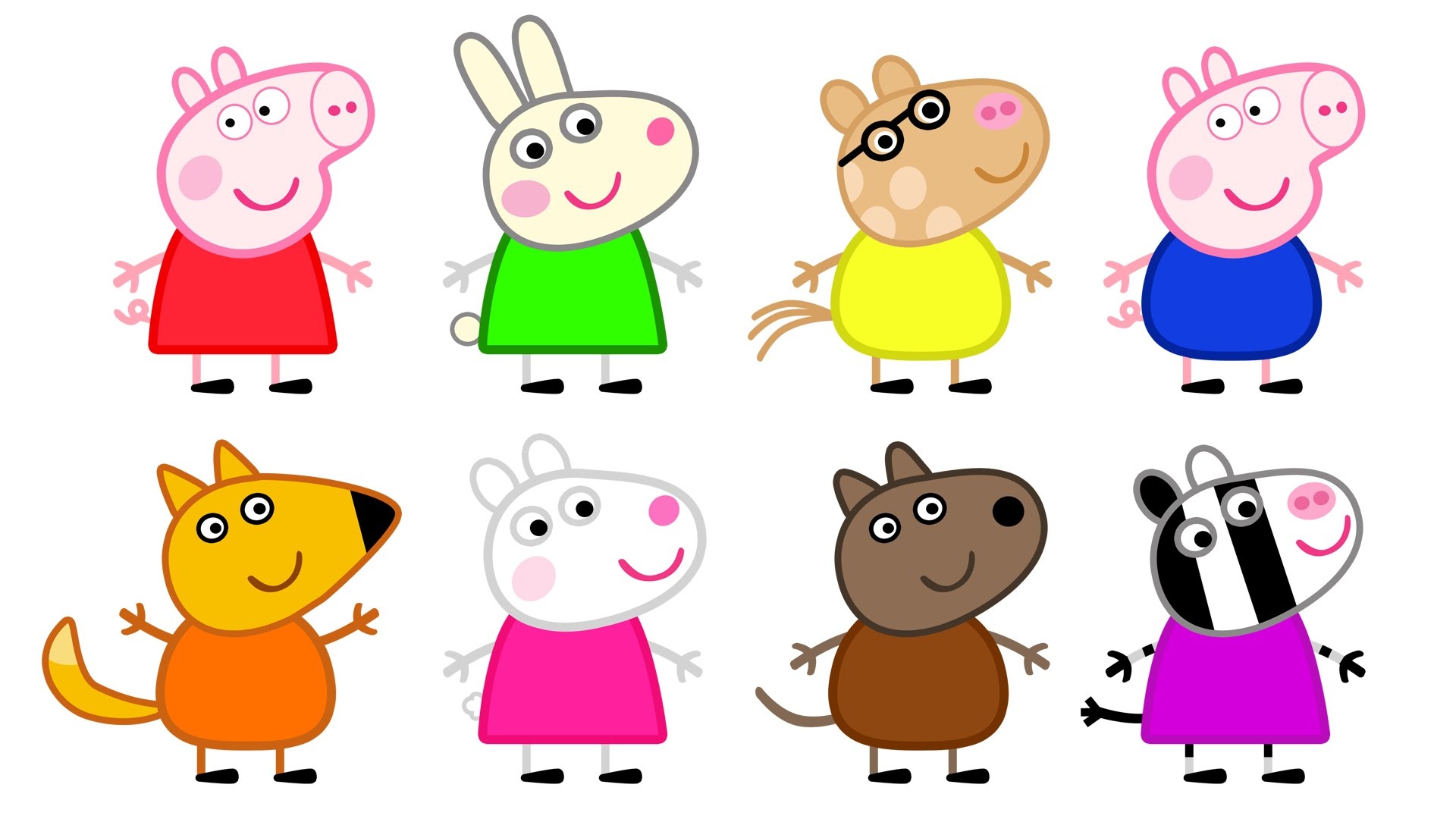 Peppa Pig Character Free Printable Images - Free Printable