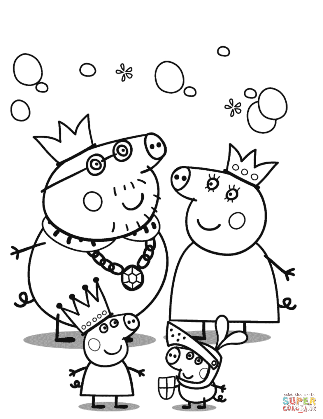 Peppa Pig Coloring Pages | Free Coloring Pages - Pig Coloring Sheets Free Printable