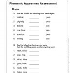Phonemic Awareness Assessment Page 1 From Scholastic  Teacher   Free Printable Diagnostic Reading Assessments