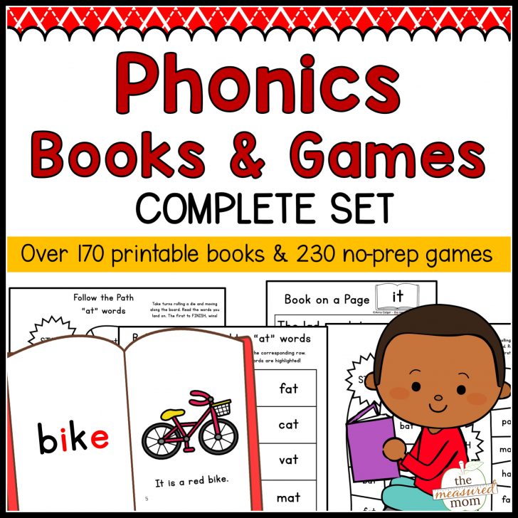 Free Printable Phonics Books For Kindergarten