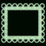 Picture Frames For Scrapbooking Free | Free Green Polka Digi   Free Printable Frames For Scrapbooking