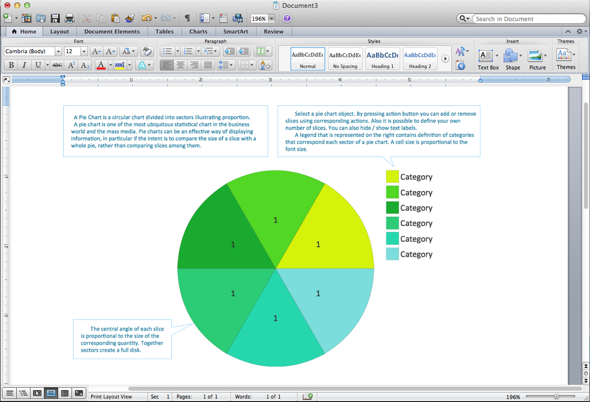 6 Pie Chart