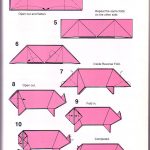 Pig Origami Instructions | Origami Printable Instructions | Origami   Free Easy Origami Instructions Printable