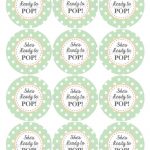 Pinkathy Shope Kunes On Celebrations ~ Baby Shower | Baby Shower   Free Printable She's Ready To Pop Labels